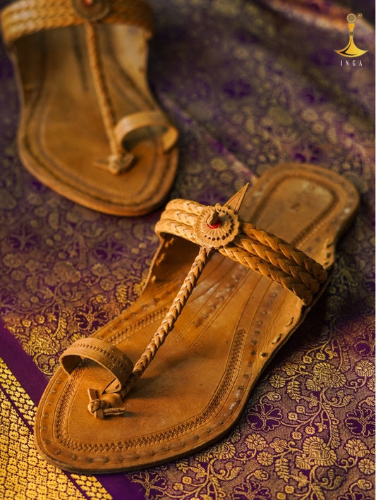 3 Veni(Women's Kolhapuri)